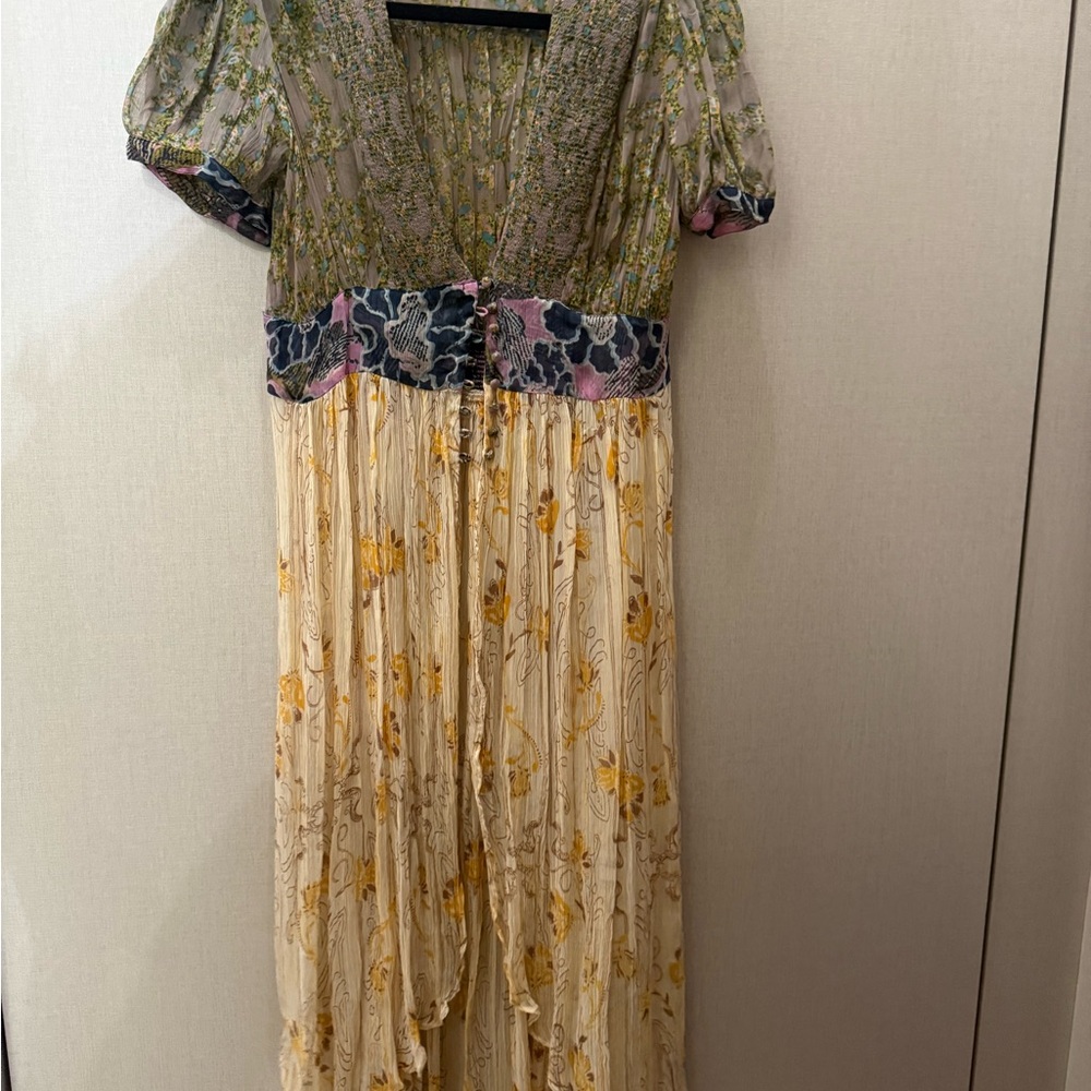 Free People Floral Patterned Dress